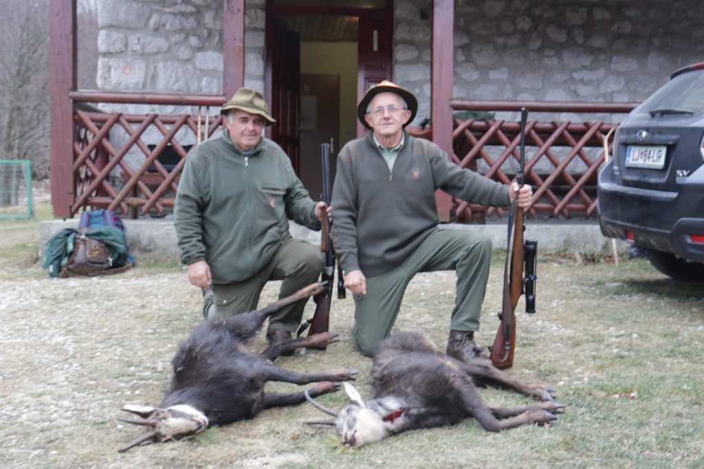 Lov na Gamsa v LD Čezsoča